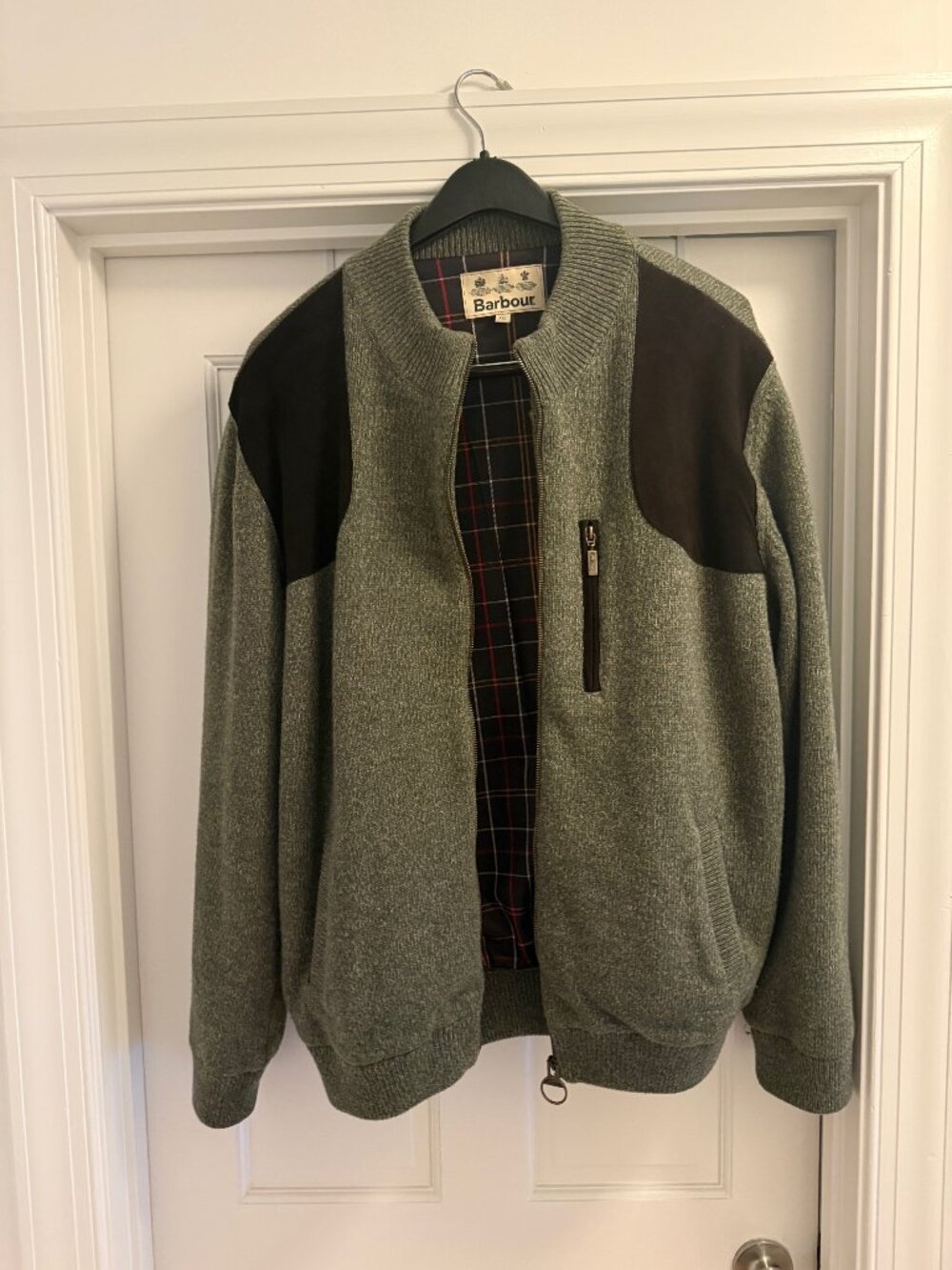 Barbour Wool Zip Jacket